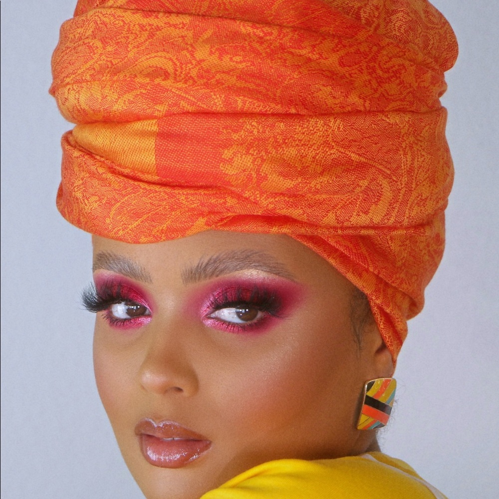 Burnt Pumpkin Orange Headwrap